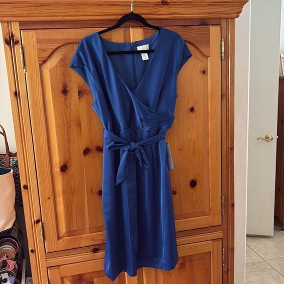J.Crew Sapphire Blue Cocktail Dress (NWT) - Picture 8 of 8